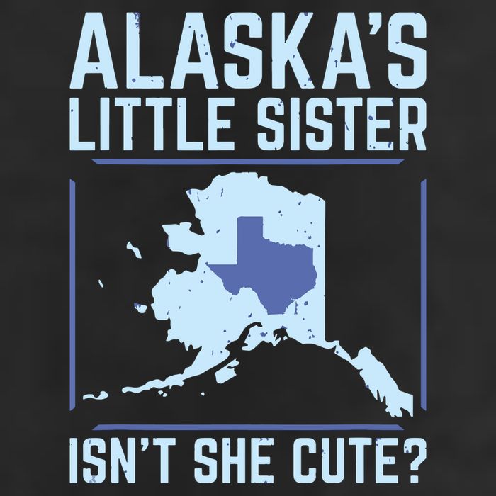 Alaskas Little Sister Isnt She Cute Texas Cool Comfort Performance Bucket Hat