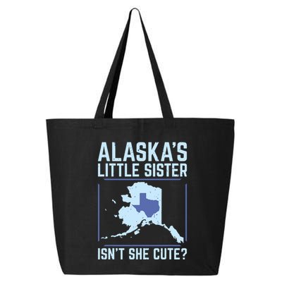 Alaskas Little Sister Isnt She Cute Texas 25L Jumbo Tote