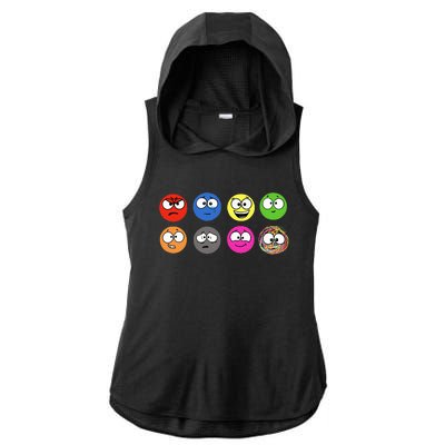 A Little SPOT Emotions Ladies PosiCharge Tri-Blend Wicking Draft Hoodie Tank