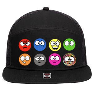 A Little SPOT Emotions 7 Panel Mesh Trucker Snapback Hat