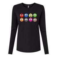 A Little SPOT Emotions Womens Cotton Relaxed Long Sleeve T-Shirt