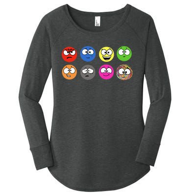 A Little SPOT Emotions Women's Perfect Tri Tunic Long Sleeve Shirt