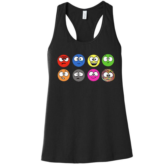 A Little SPOT Emotions Women's Racerback Tank