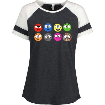 A Little SPOT Emotions Enza Ladies Jersey Colorblock Tee