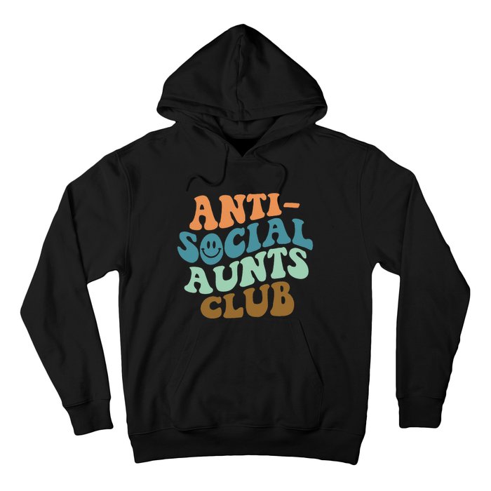 Aunt Life Soccer Auntie Mothers Day Messy Bun  Funny Hoodie