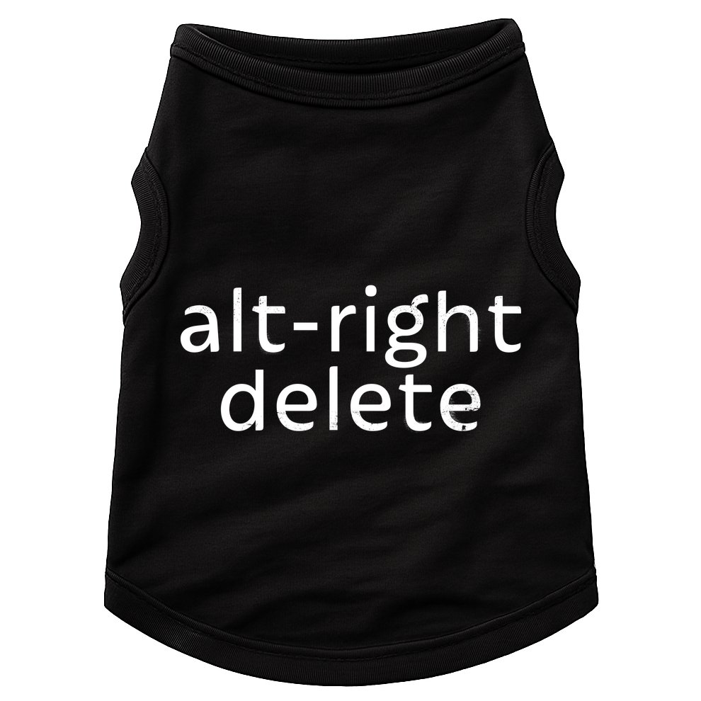 Alt-Right Delete Doggie Tank