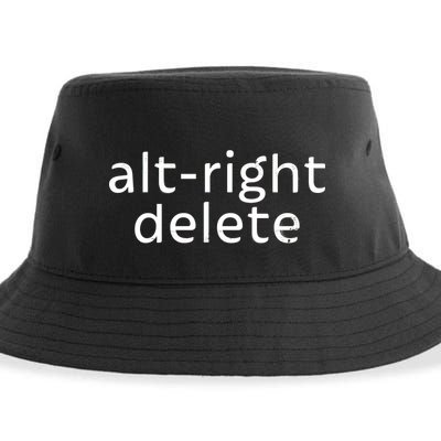 Alt-Right Delete Sustainable Bucket Hat