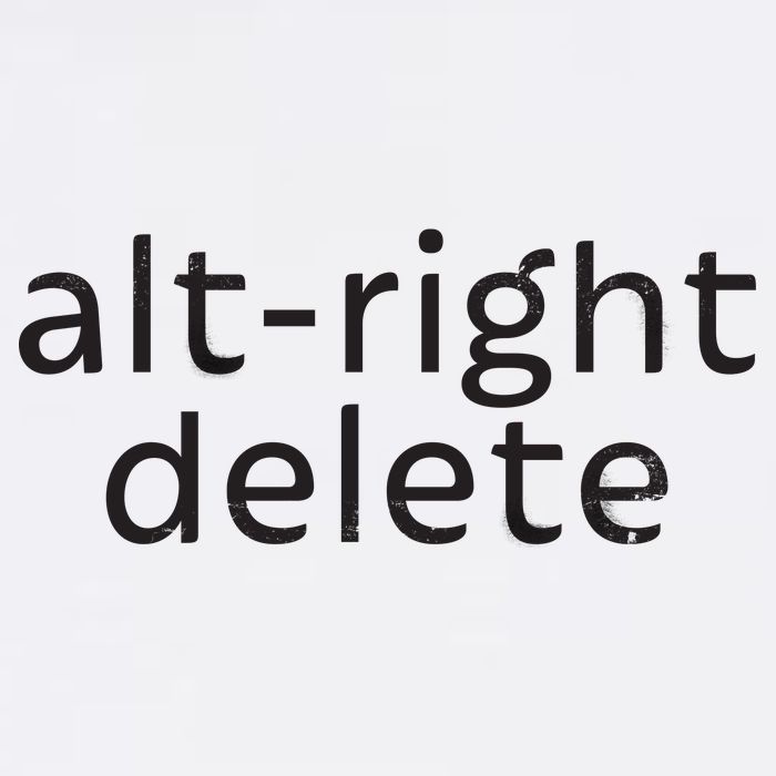 Alt-Right Delete Garment-Dyed Sweatshirt