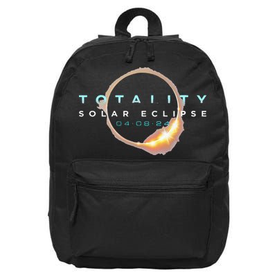 Astronomy Lovers! Total Solar Eclipse 2024 Totality 04.08.24 16 in Basic Backpack
