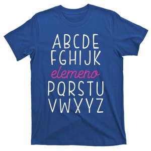 Abc Learning Teaching Alphabet Preschool Teacher Eleo Cool Gift T-Shirt