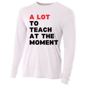 A Lot To Teach At The Moment Cooling Performance Long Sleeve Crew