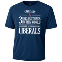 Anti Liberal TShirt: Useless Liberals, Liberal Tears Cooling Performance Crew T-Shirt