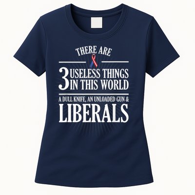 Anti Liberal TShirt: Useless Liberals, Liberal Tears Womens T-Shirt
