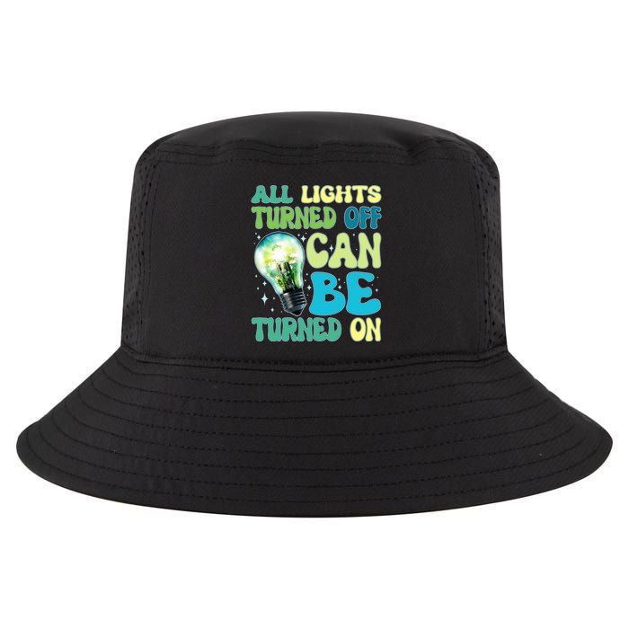 All Lights Turned Off Can Be Turned On Cool Comfort Performance Bucket Hat