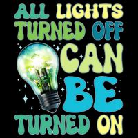 All Lights Turned Off Can Be Turned On Apron