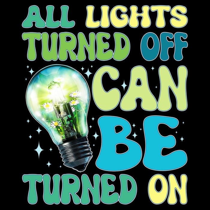 All Lights Turned Off Can Be Turned On Apron
