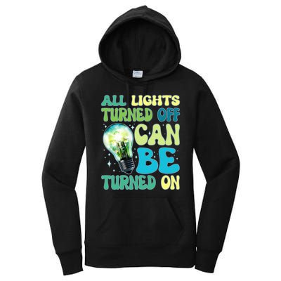 All Lights Turned Off Can Be Turned On Women's Pullover Hoodie