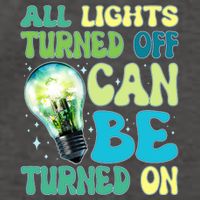 All Lights Turned Off Can Be Turned On Vector Backpack