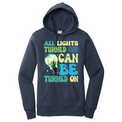 All Lights Turned Off Can Be Turned On Women's Pullover Hoodie