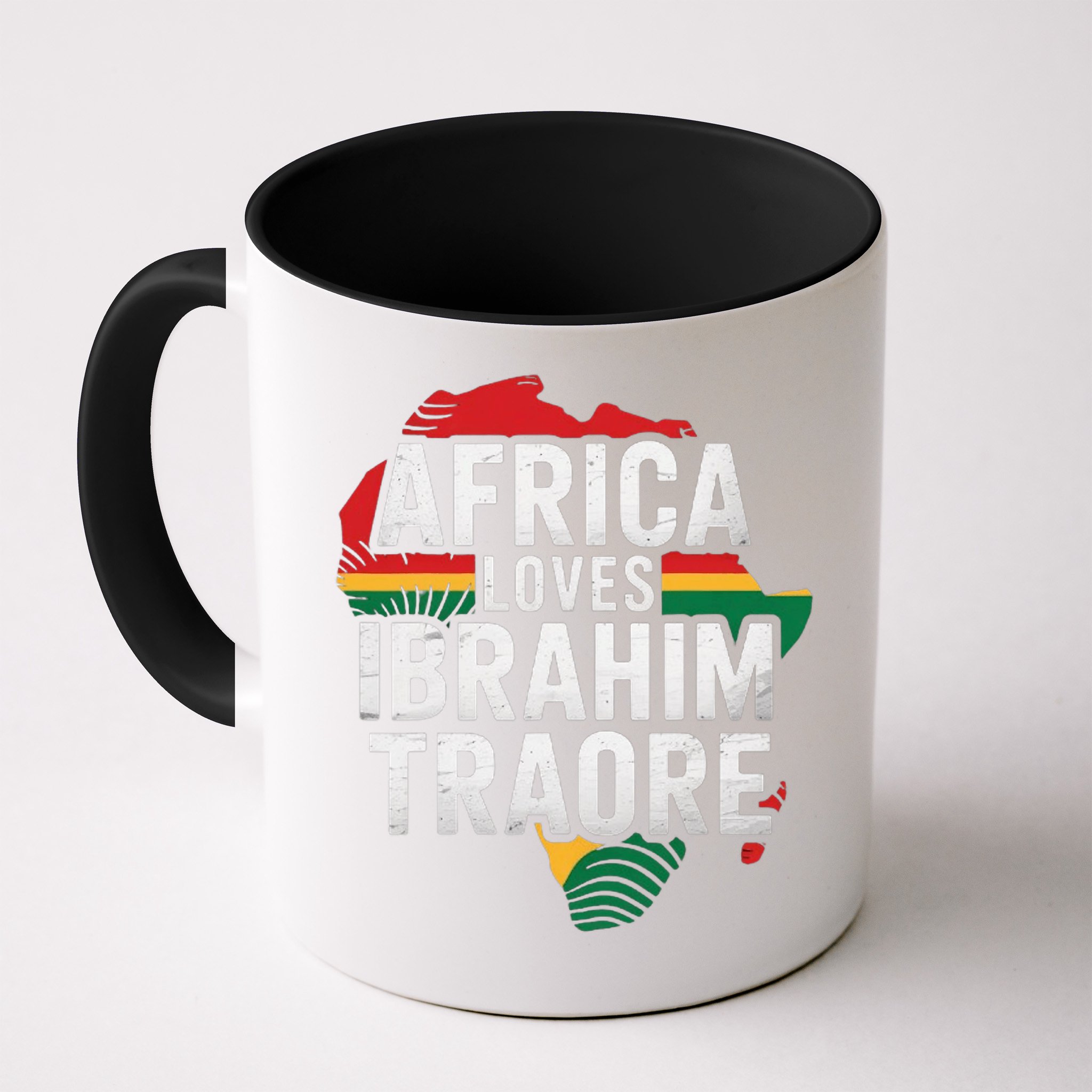 Africa Loves Traore Burkina Faso- Ibrahim Traoré  Mug
