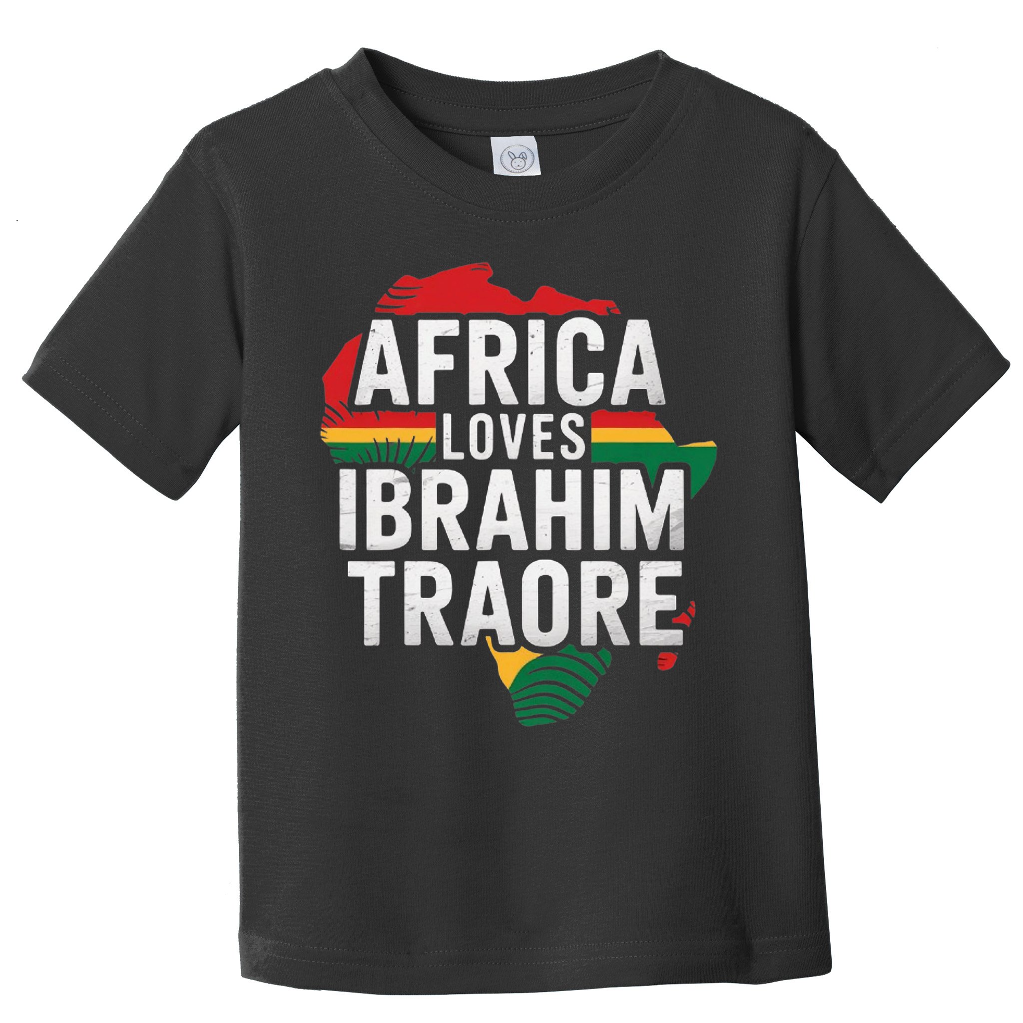 Africa Loves Traore Burkina Faso- Ibrahim Traoré  Toddler T-Shirt