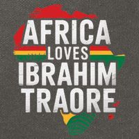 Africa Loves Traore Burkina Faso- Ibrahim Traoré  Cotton Canvas Backpack