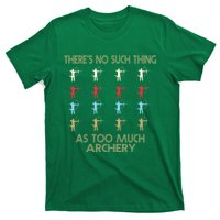 Archery Lovers There&X27;S No Such Thing As Too Much Archery Retro Vintage S T-Shirt