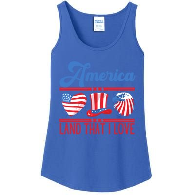 America Land That I Love Gift Ladies Essential Tank