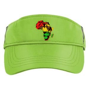 African Lion Traditional Pattern Colors Adult Drive Performance Visor