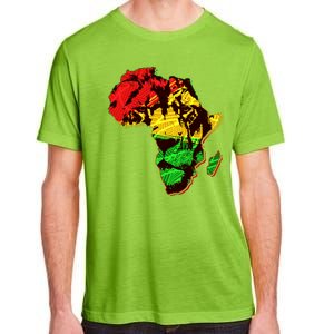 African Lion Traditional Pattern Colors Adult ChromaSoft Performance T-Shirt