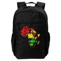 African Lion Traditional Pattern Colors Backpack