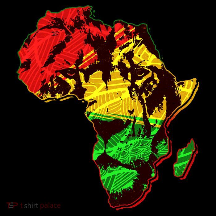 African Lion Traditional Pattern Colors Flatbill Hat