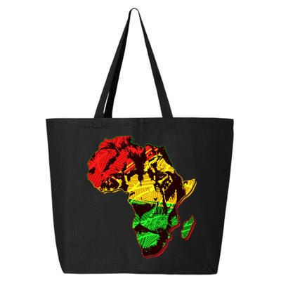 African Lion Traditional Pattern Colors 25L Jumbo Tote