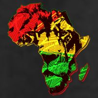 African Lion Traditional Pattern Colors Trucker Hat