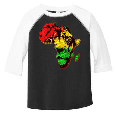 African Lion Traditional Pattern Colors Toddler Fine Jersey T-Shirt