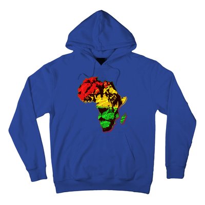 African Lion Traditional Pattern Colors Hoodie