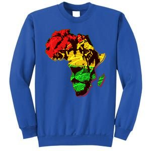 African Lion Traditional Pattern Colors Sweatshirt