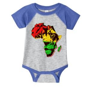 African Lion Traditional Pattern Colors Infant Baby Jersey Bodysuit