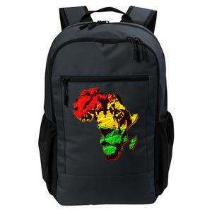 African Lion Traditional Pattern Colors Daily Commute Backpack