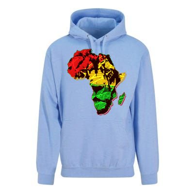 African Lion Traditional Pattern Colors Unisex Surf Hoodie