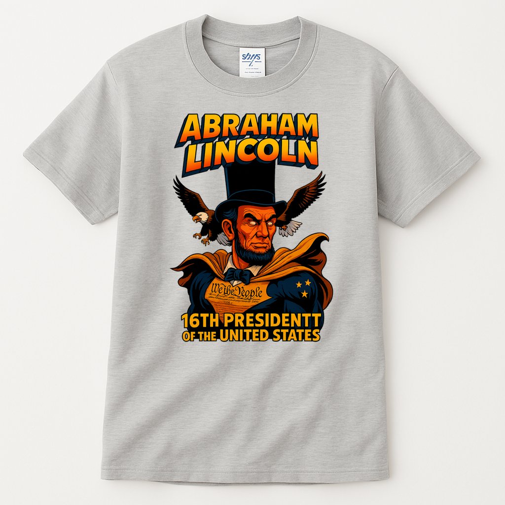 Abraham Lincoln The Presidential Chronicles Tall T-Shirt
