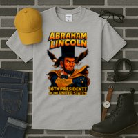 Abraham Lincoln The Presidential Chronicles Tall T-Shirt