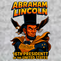 Abraham Lincoln The Presidential Chronicles Tall T-Shirt