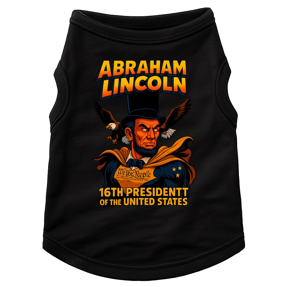 Abraham Lincoln The Presidential Chronicles Doggie Tank