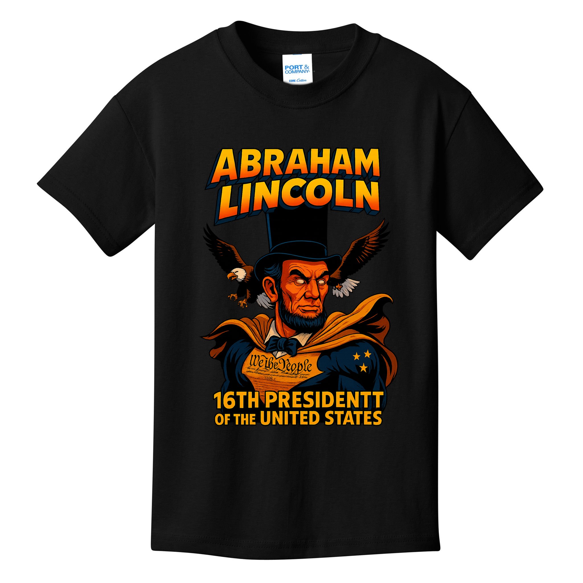 Abraham Lincoln The Presidential Chronicles Kids T-Shirt