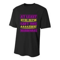 At Least The Refs Can't Take Away Mardi Gras Youth Performance Sprint T-Shirt
