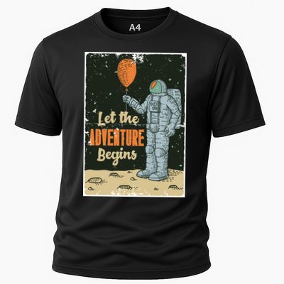 Astronaut Let The Adventure Begins Performance Shirt