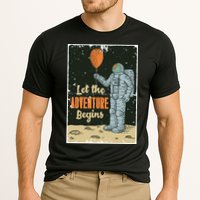 Astronaut Let The Adventure Begins Cooling Performance Crew T-Shirt