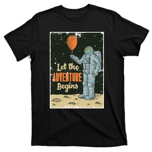 Astronaut Let The Adventure Begins T-Shirt