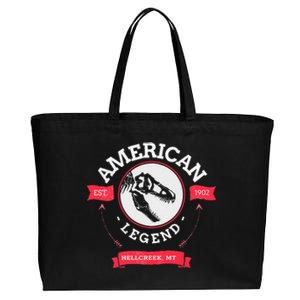 American Legend T Rex Fossils Hell Creek Montanna Formation Cotton Canvas Jumbo Tote